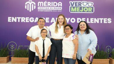 Photo of Programa “Ver Mejor” beneficia a más de 8 mil familias en Mérida con lentes gratuitos