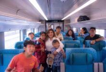 Photo of Niños de Casa Otoch viven su primer viaje en Tren Maya rumbo a Cancún