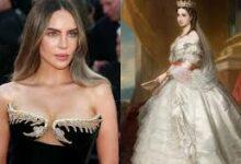 Photo of Belinda usó accesorios originales de la emperatriz Carlota para su nueva serie histórica