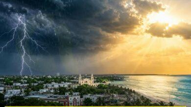 Photo of Jueves de lluvias, calor extremo y fuerte vientos en yucatán
