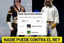 Photo of Michael Jackson supera a Bad Bunny en Spotify y reafirma su legado como el Rey del Pop
