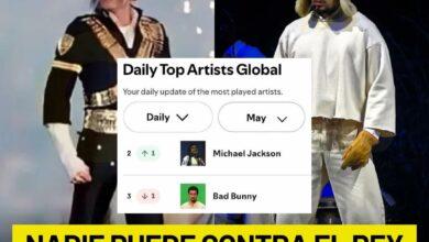 Photo of Michael Jackson supera a Bad Bunny en Spotify y reafirma su legado como el Rey del Pop