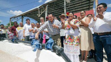Photo of Rehabilitan sistema de agua potable en Muxupip tras décadas de rezago