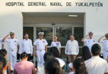 Photo of Sheinbaum y Huacho inauguran nuevo hospital naval en Progreso
