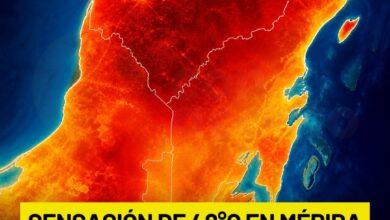 Photo of Calor extremo en Mérida: sensación térmica llega a 48 °C y vienen tormentas