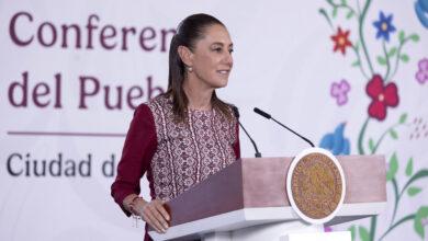 Photo of Sheinbaum rechaza versión de Ken Salazar sobre AMLO y “El Mayo”