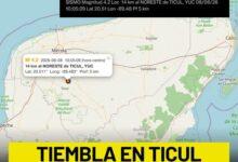 Photo of Vuelve a sacudirse la tierra en Yucatán, reportan sismo de 4.2 cerca de Ticul