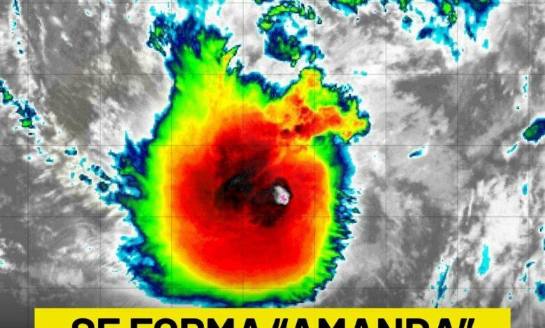 Photo of Nace ‘Amanda’, la primera tormenta tropical de 2026