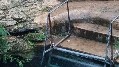 Photo of El cenote Noc Ac se desborda tras las intensas lluvias