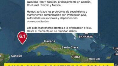 Photo of Gobernador confirma sismo y operativo en Yucatán