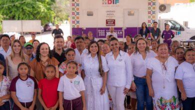 Photo of Llevan agua potable gratuita a familias de Kunché con planta móvil