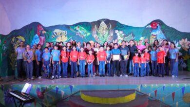 Photo of Coros infantiles llenan de música la Concha Acústica de Tixpéhual