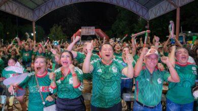 Photo of Más de 14 mil personas celebran triunfo de México en las Zonas Fan de Yucatán