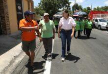 Photo of Cecilia Patrón entrega calles repavimentadas y supervisa nuevas obras en Mérida