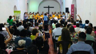 Photo of Coros infantiles ofrecen recital que fortalece la música comunitaria en Conkal