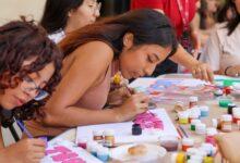 Photo of Jóvenes desarrollan su talento con taller gratuito de grafiti
