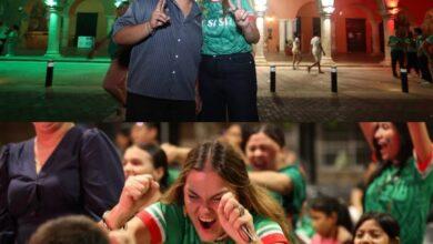 Photo of Cecilia Patrón celebra con meridianos el pase de México a octavos