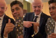 Photo of Las exclusivas sandalias que Infantino regaló a Jorge Campos valen miles de pesos