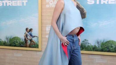 Photo of ANNE HATHAWAY SORPRENDE EN LA ALFOMBRA ROJA DE ‘THE END OF OAK STREET’