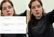 Photo of Tiktoker se vuelve viral al confesar deuda de 130 mil pesos y pedir ayuda para pagarla