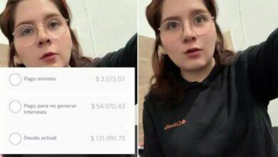 Photo of Tiktoker se vuelve viral al confesar deuda de 130 mil pesos y pedir ayuda para pagarla