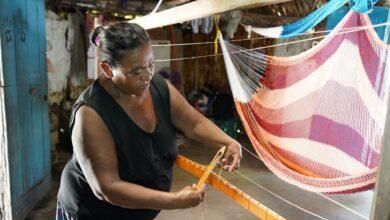 Photo of Artesana de Teya convierte el urdido de hamacas en sustento familiar