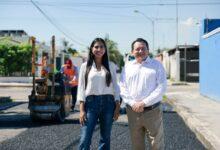 Photo of Atienden 57 calles del fraccionamiento Limones con trabajos de bacheo