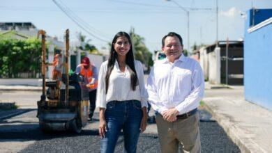 Photo of Atienden 57 calles del fraccionamiento Limones con trabajos de bacheo