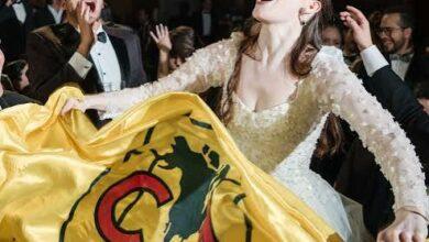 Photo of Novia sorprende al cantar el himno del América durante el lanzamiento del ramo