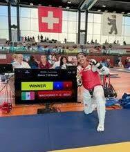 Photo of Fabiola Villegas conquista el oro en el Abierto de Taekwondo de Suiza