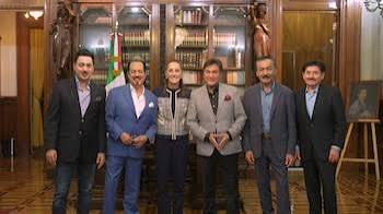 Photo of Sheinbaum anuncia reconocimientos para Los Tigres del Norte por su trayectoria