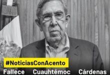 Photo of allece Cuauhtémoc Cárdenas a los 92 años, figura histórica de la izquierda mexicana