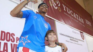 Photo of ¡Los Harlem Globetrotters compartieron sus trucos con niñas y niños de Yucatán!