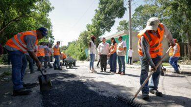 Photo of Reparan 18 calles en San Luis sur Dzununcán , al sur de Mérida