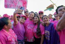 Photo of 2,500 personas pintan de rosa Telchac Puerto