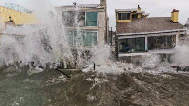 Photo of Rachel toca tierra en Baja California: deja inundaciones y autos bajo el agua